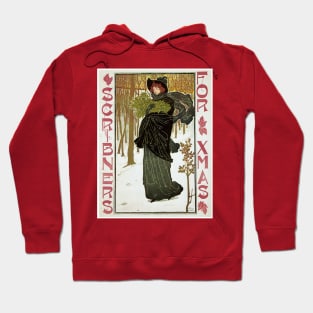 Scribner's For Xmas by Louis John Rhead Hoodie